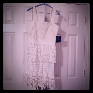 Boston Proper NWT White Lace Dress